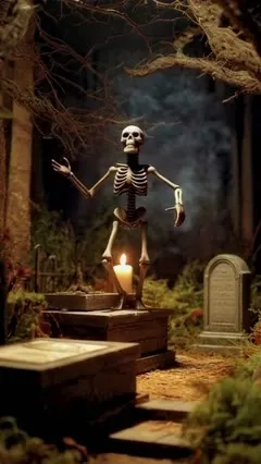 skeleton_grossout, as a video ad